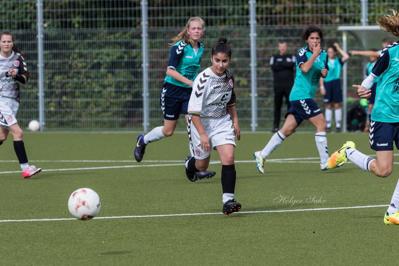 Bild 183 - B-Juniorinnen Wedel - St. Pauli : Ergebnis: 1:2